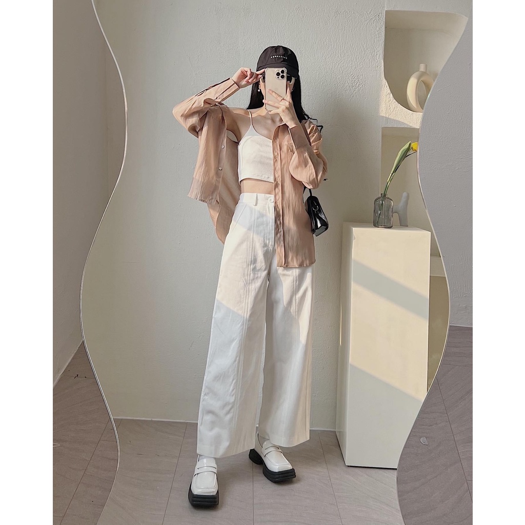 Quần Kaki thun sau