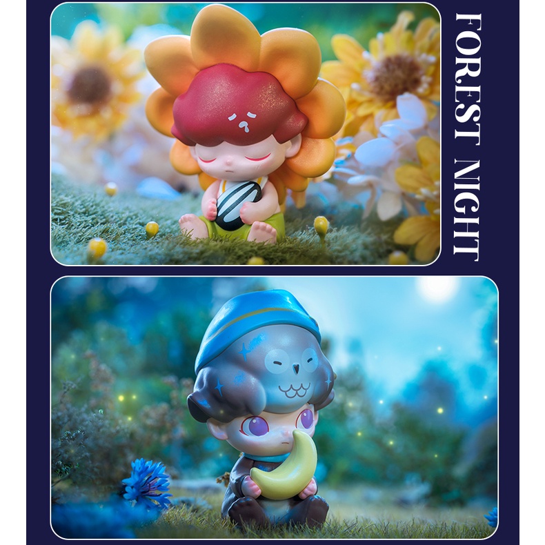 Búp Bê dimoo forest night series Dễ Thương Dùng Làm Quà Tặng