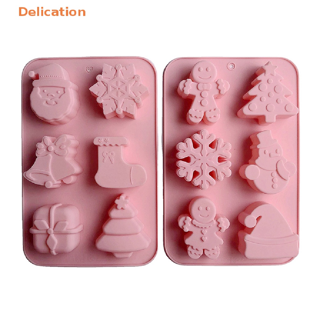 Khuôn Silicone Làm Xà Phòng Hình Cây Thông Giáng Sinh