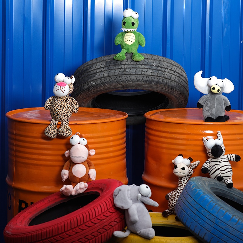Búp Bê Nhồi Bông Hình Móng Vuốt To Dễ Thương
