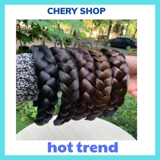 Tóc giả nữ đẹp cài tóc con rít hot trend