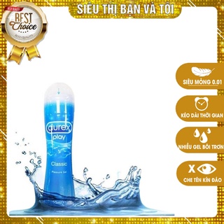 Gel bôi trơn durex play classic chai 50ml