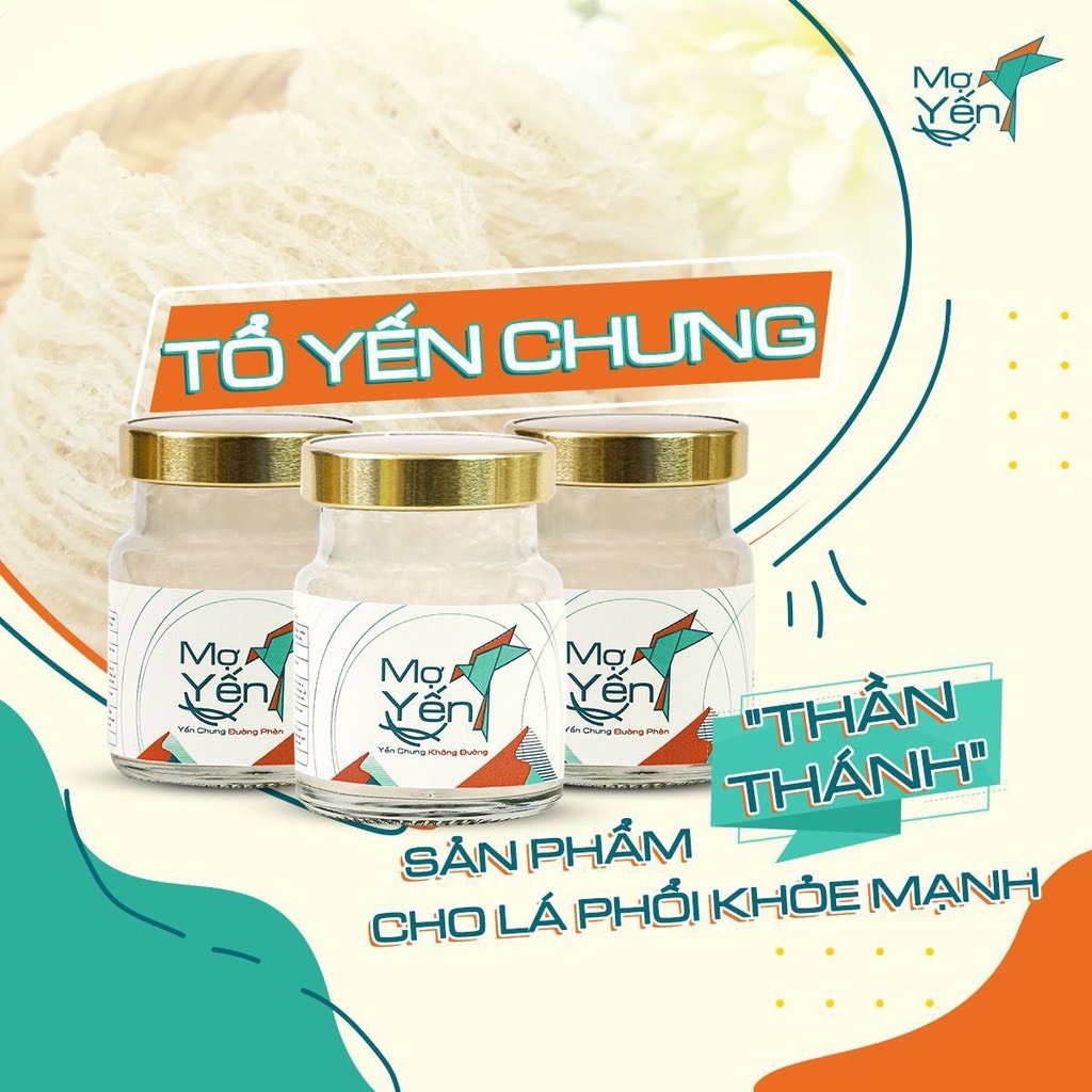 Combo Mợ Yến - Chưng Không Đường  - Yến Khánh Hòa Nguyên Chất Chưng Sẵn Hũ 70ml