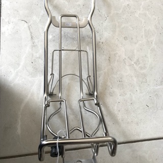 CL BAGA XẾP INOX 10 LI CHO XE PHỔ THÔNG