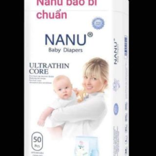 Bỉm quần nanubaby M50/L50/XL50/XXL50