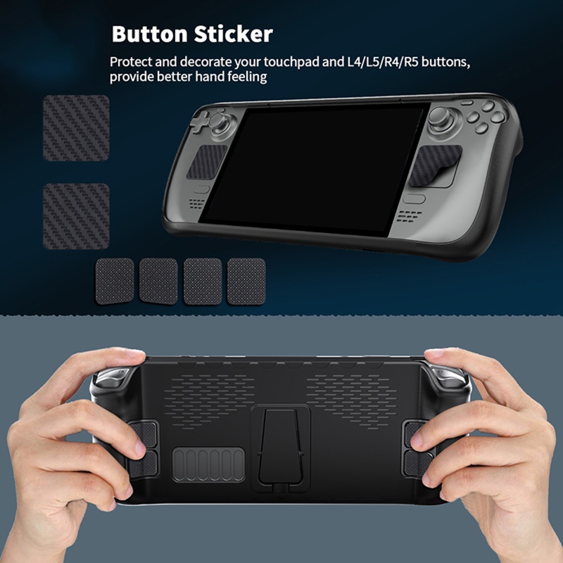 Ốp TPU Mềm Bảo Vệ Cho Máy Chơi Game Hơi Nước bonj 7 Trong 1