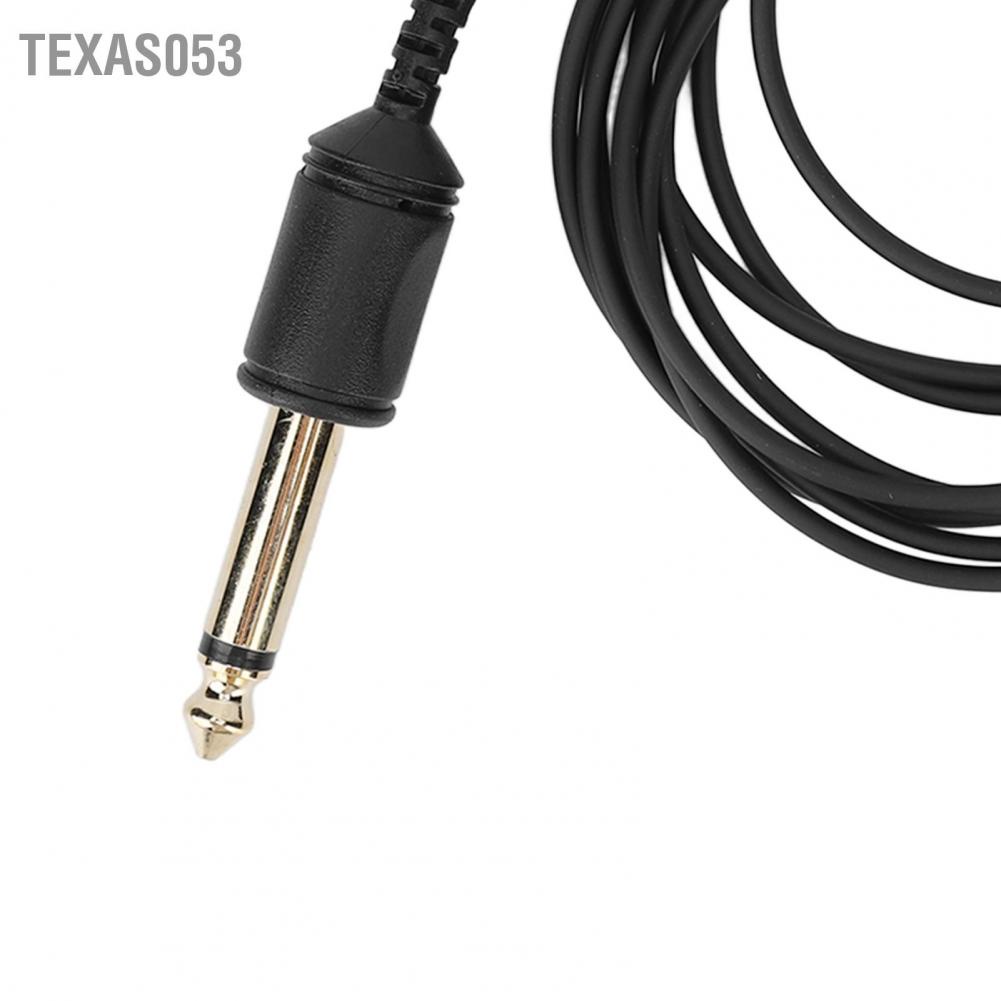 Dây cáp kẹp xăm RCA 7ft đầu thẳng siêu mịn dành cho máy xăm hình