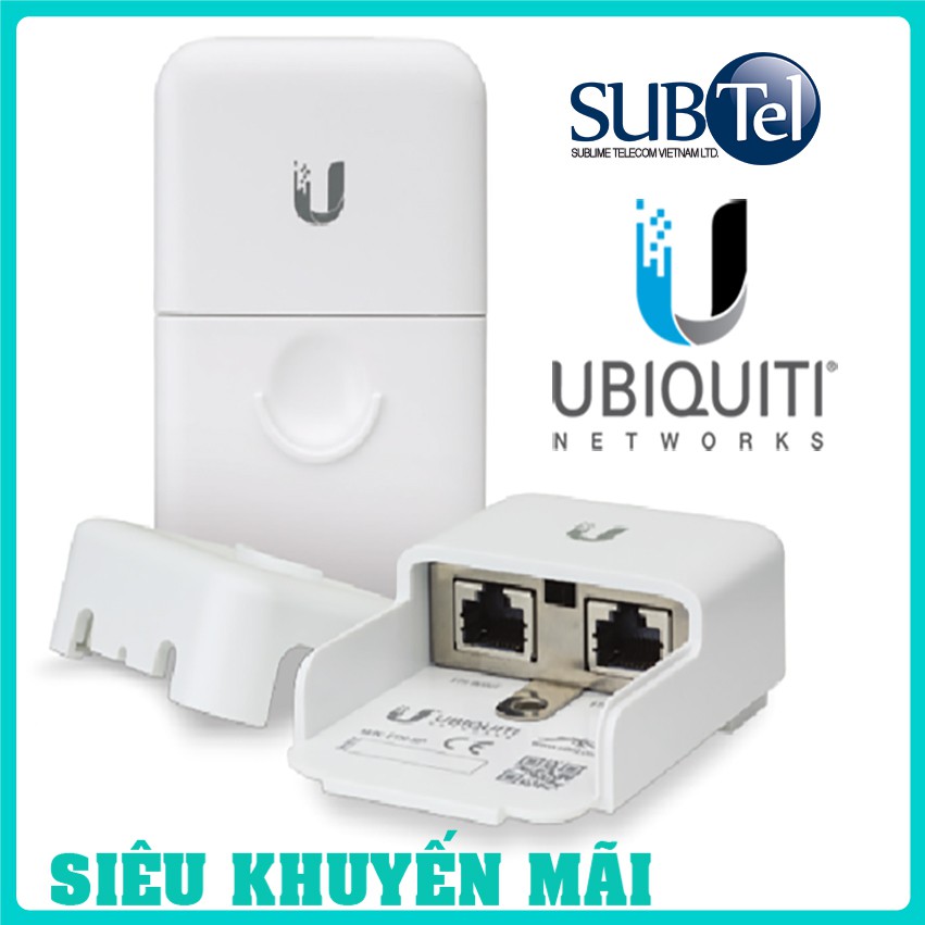 [Chính hãng Ubiquity] Thiết bị bảo vệ hệ thống kết nối Wifi  ETH-SP G2 Ethernet Surge Protector- SUBtel | BigBuy360 - bigbuy360.vn