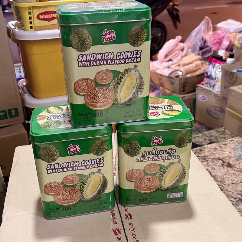 Bánh Siam foods vị cà phê capuchino , sầu riêng , kem bơ