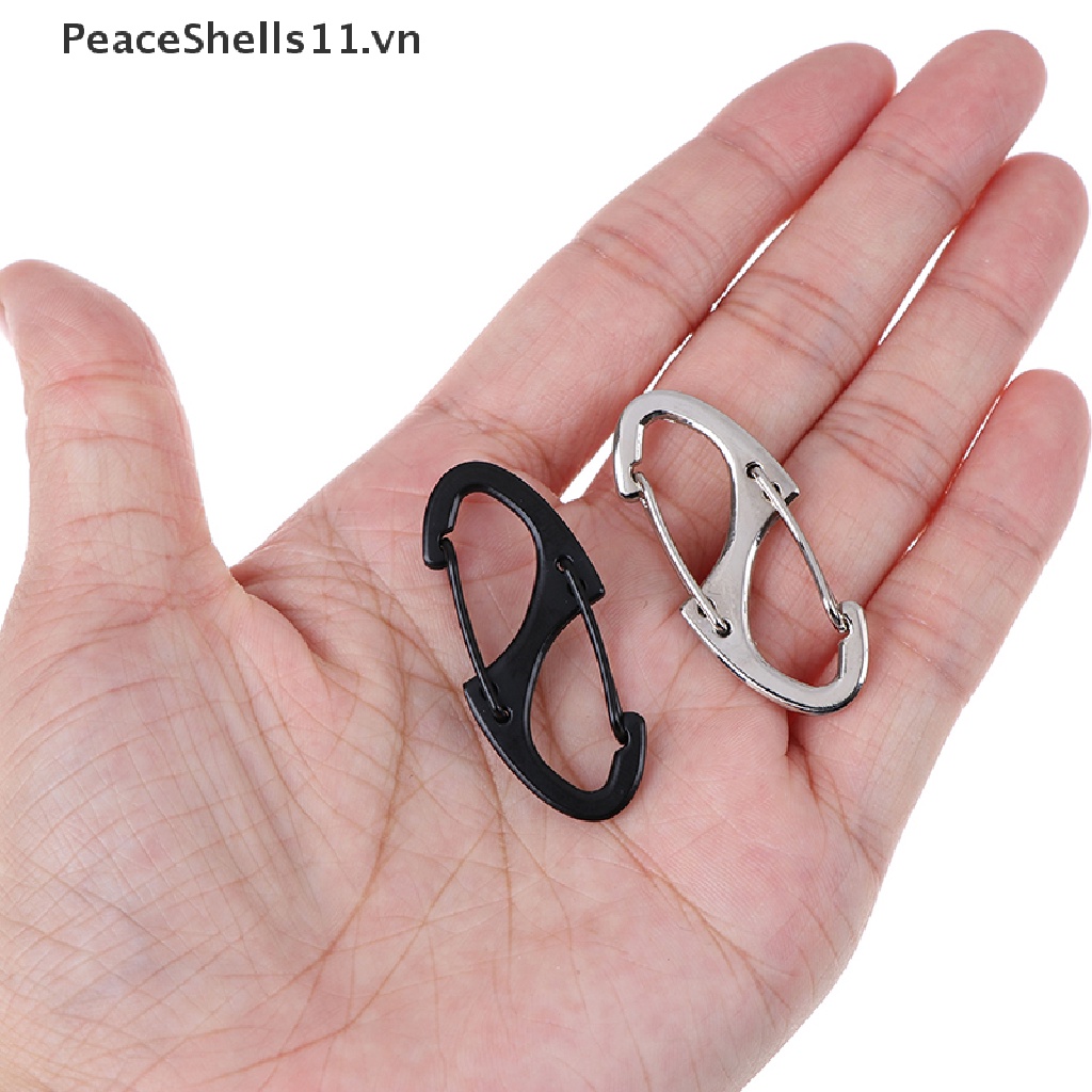 Set 5 Móc Khóa Leo Núi Hình Số 8 Bằng Hợp Kim Chất Lượng Cao