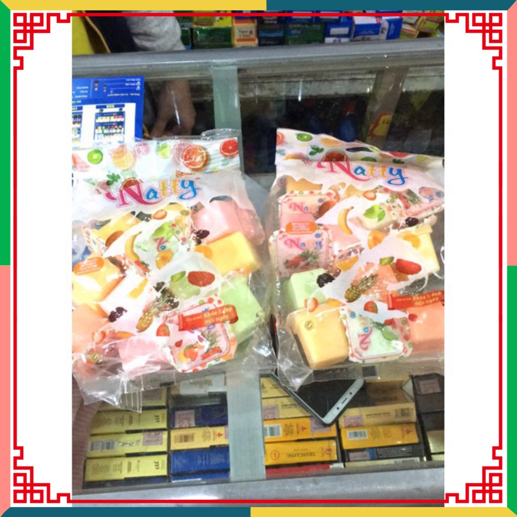 Thạch hộp sữa chua Natty Các Vị Gói 432g