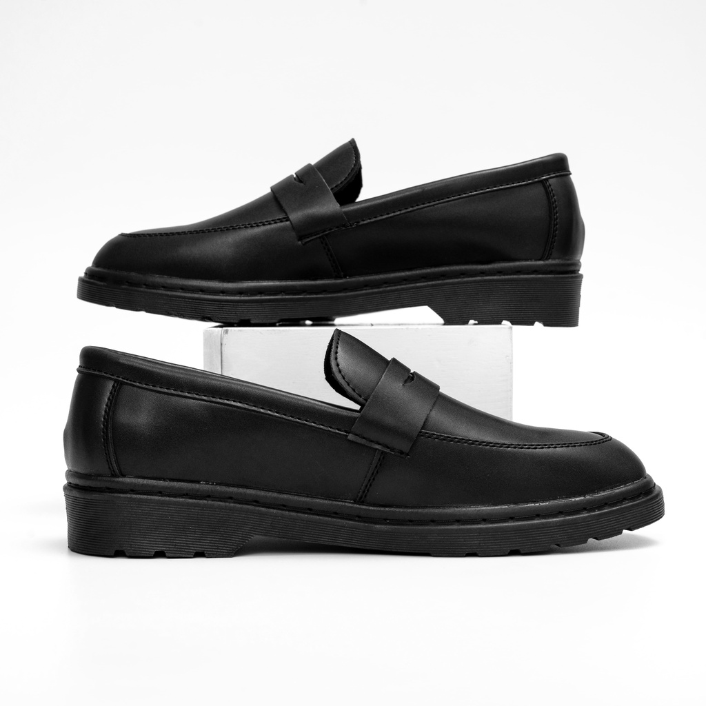 Giày Penny loafer da bóng, Giày Sơn Tùng đế tăng chiều cao 4cm