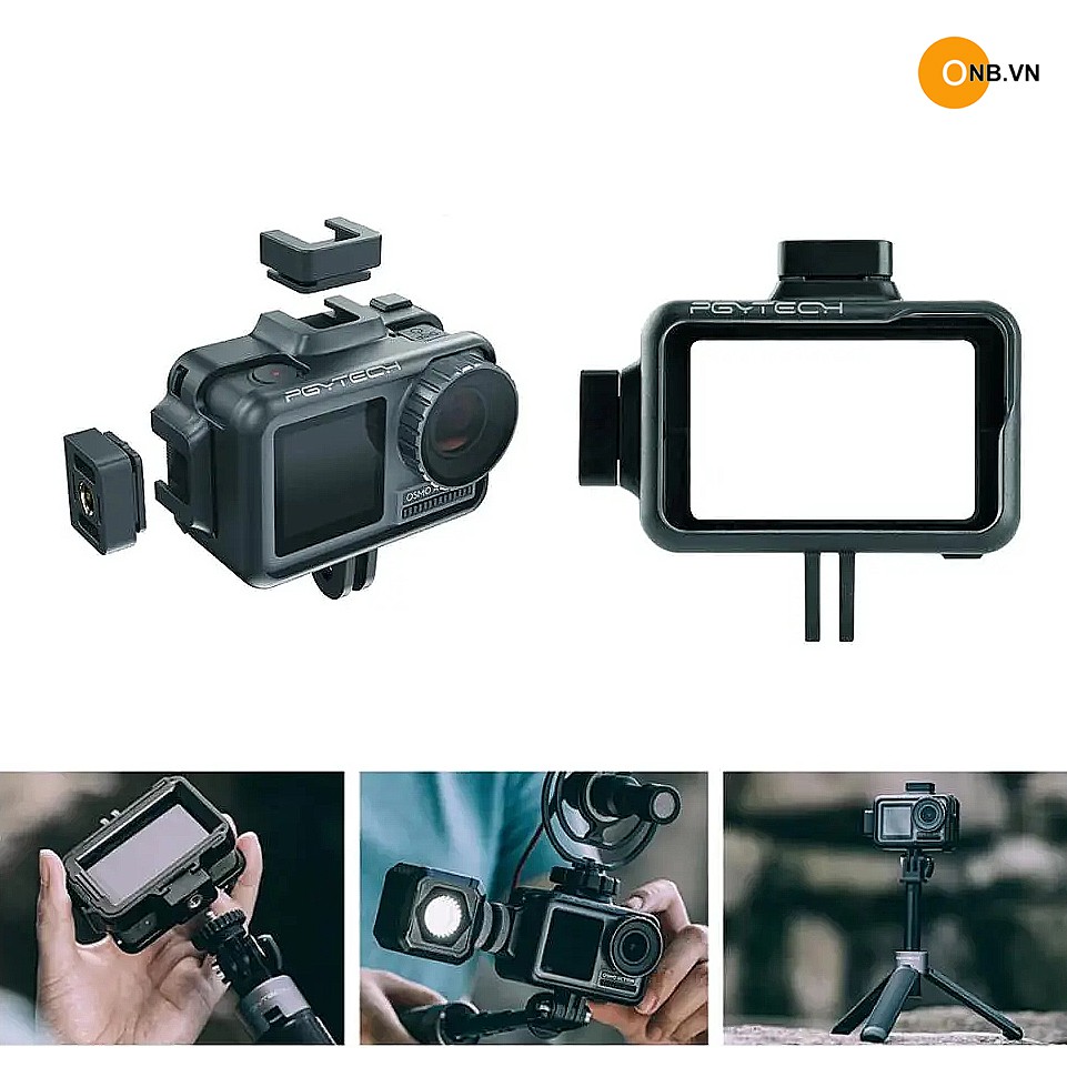 PGYTECH Cage DJI OSMO Action Camera - Khung bảo vệ