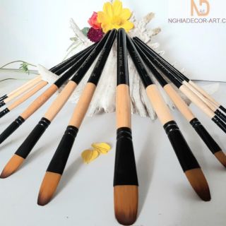 BỘ 12 CÂY CỌ ĐẦU TRÒN VẼ TRANH CHUYÊN NGHIỆP