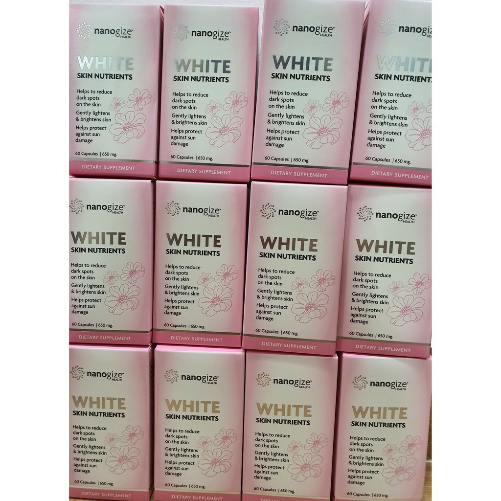 (Tặng quà đi kèm)Viên uống trắng da nanogize Health White Skin Nutrients | BigBuy360 - bigbuy360.vn