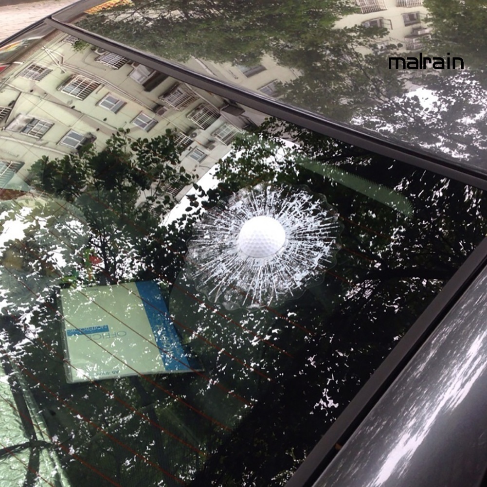 Miếng dán trang trí xe hơi hình quả bóng golf hiệu ứng 3D vui nhộn