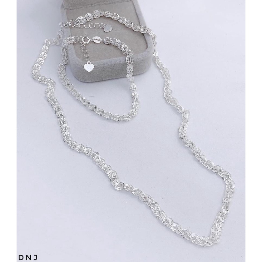 BỘ TRẠNG SỨC DÂY CHUYỀN VÀ LẮC TAY PHỤNG BẠC TA CAO CẤP - BẠC QUANG NHUNG CAM KẾT CHẤT LƯỢNG SP LÊN HÀNG ĐẦU