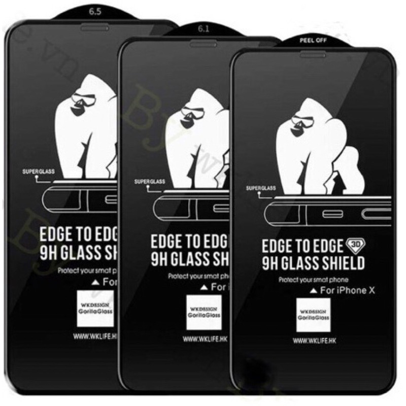 Miếng Dán Cường Lực Con Khỉ Kingkong Xịn Chính Hãng cho iPhone 14, 13, 12, 12 Mini, 12 Pro Max, 11, X/Xs, Xr, 7/8 Plus