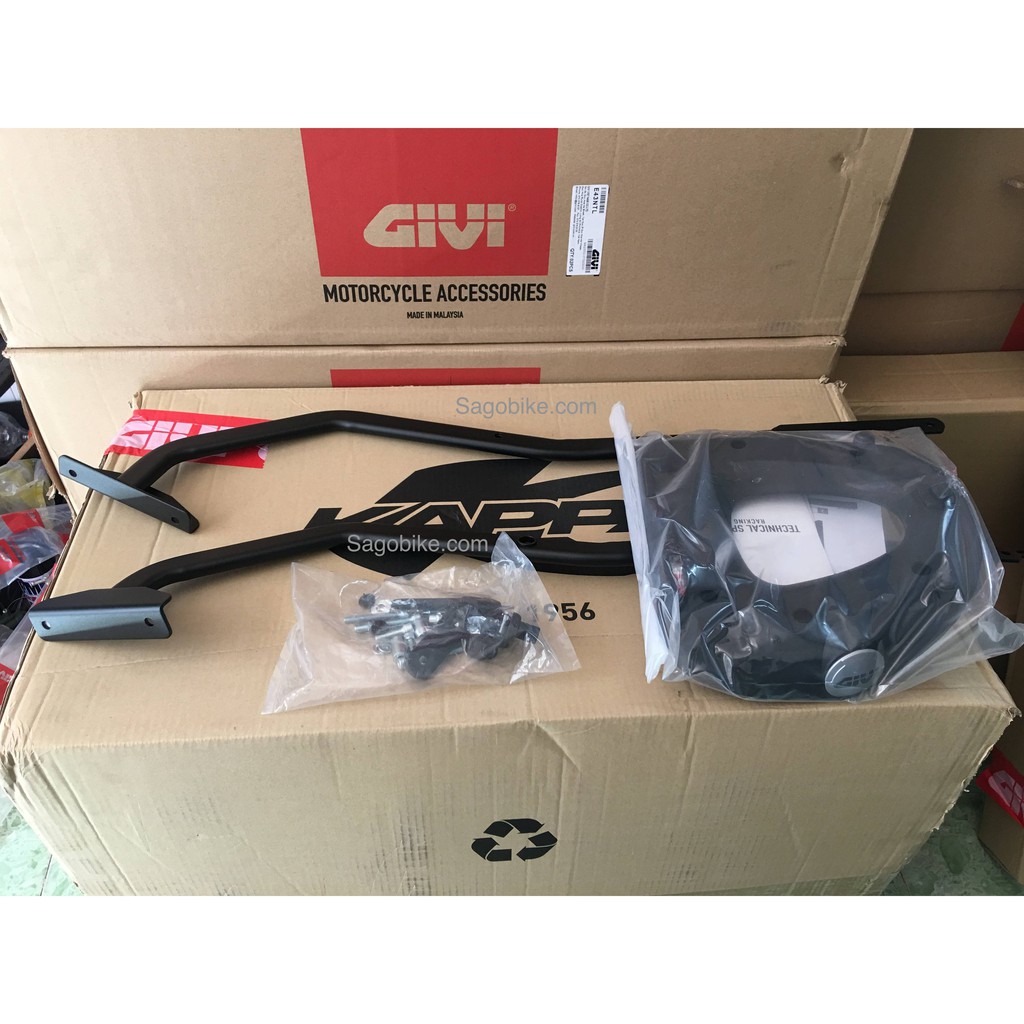 Baga HRV exciter 150 , baga givi HRV Exciter 150 kèm đế M5M và ốc gắn, hàng givi chính hãng , mới 100%