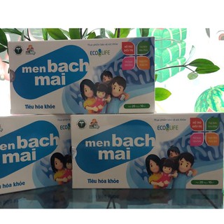 Men sống bạch mai thế hệ mới (dùng cho trẻ em, mẹ bầu và người lớn,men Gold vi sinh)