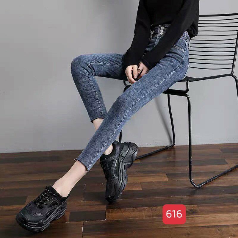 .8 mẫu quần jean nữ lưng cao, cao cấp chất lượng y hình 100% hàng chuẩn shop jean dày dặn pó co giãn.