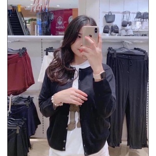 Cardigan cổ tròn HM chính hãng