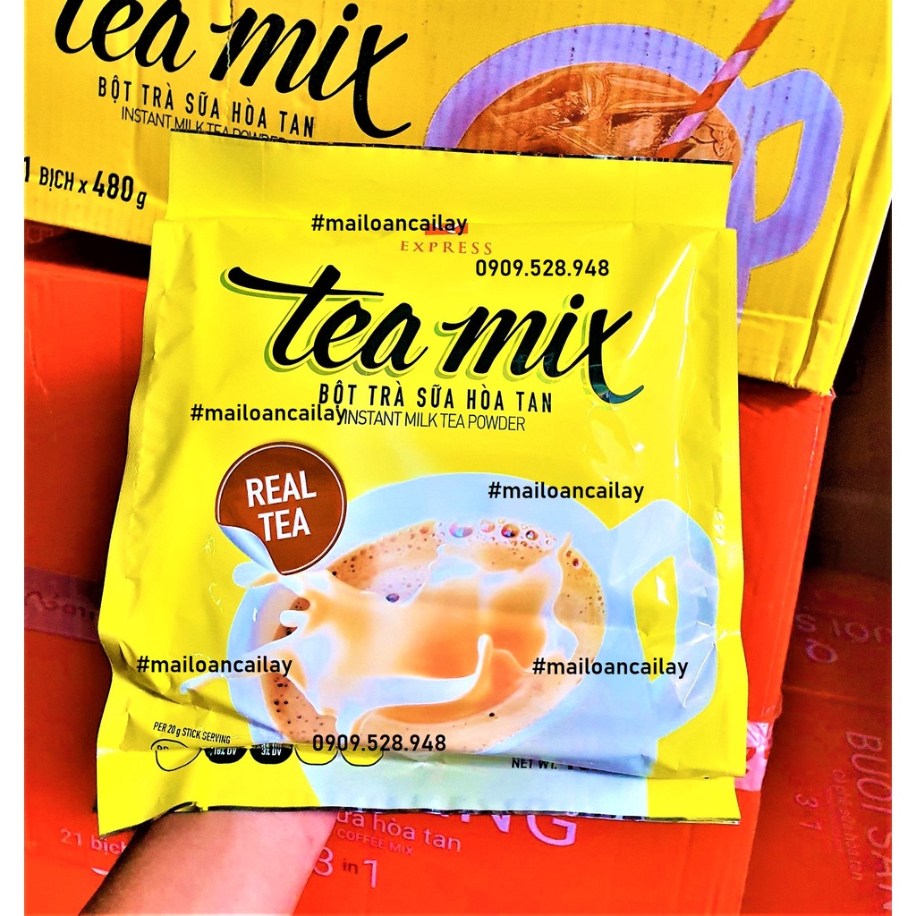 Trà Sữa Hòa Tan Trần Quang Tea Mix (24 gói x 20g)