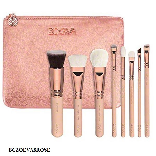 Bộ Cọ Zoeva 8 Cây Rose Gold