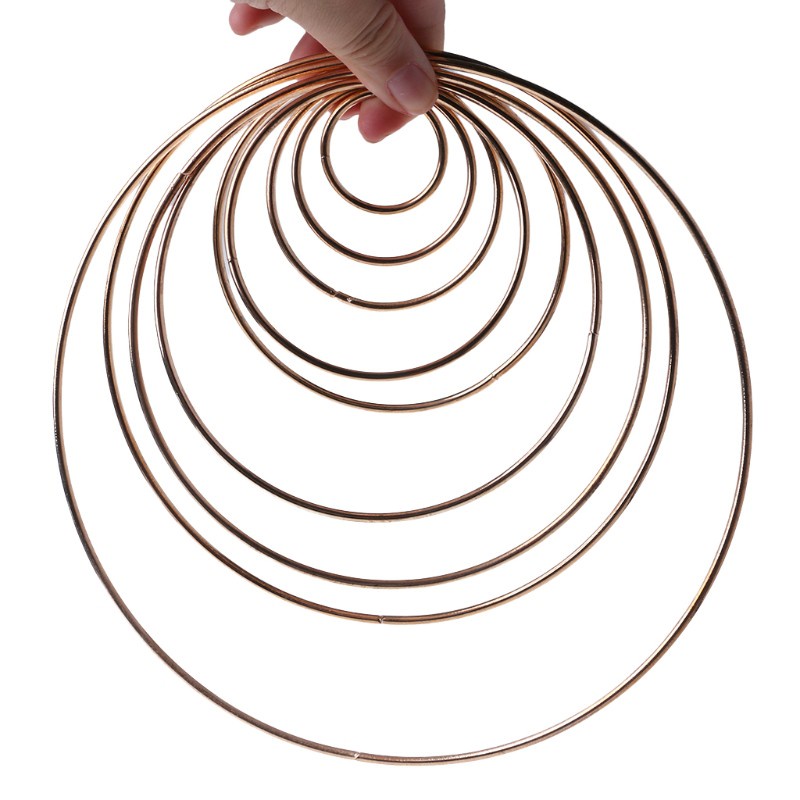 Vòng Kim Loại Làm Dreamcatcher Thủ Công 35-190mm