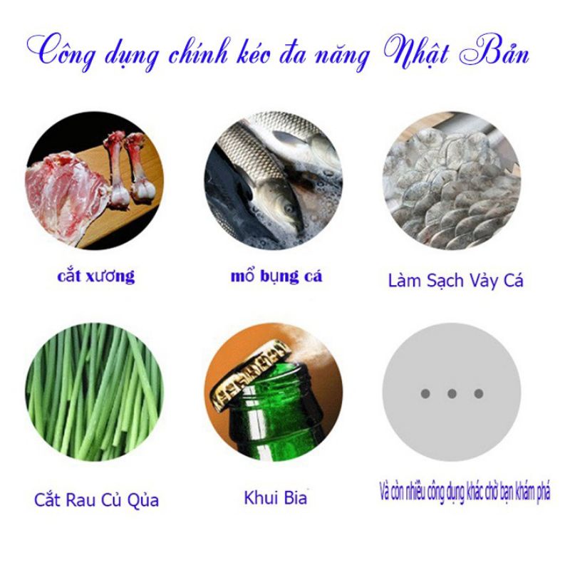 KÉO CẮT GÀ ĐA NĂNG SK5 Nhật BẢN LOẠI TỐT NHIỀU CÔNG DỤNG