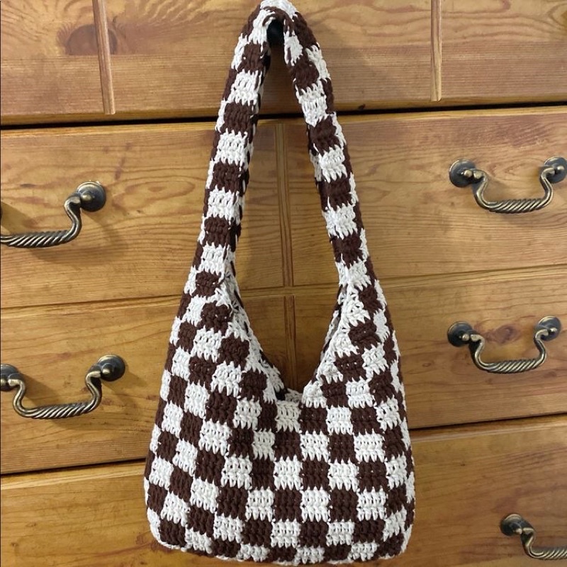 Túi tote ô vuông ⚡️FREESHIP🌸