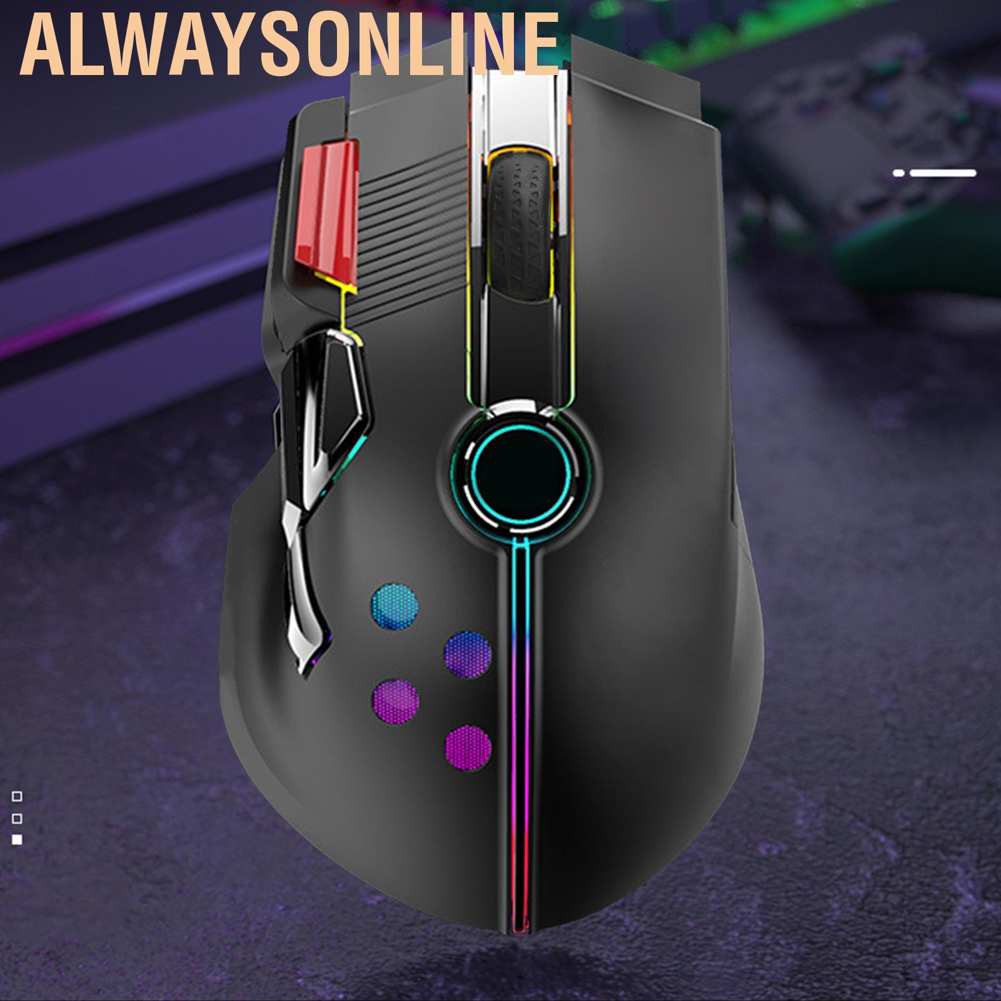 Chuột Gaming Alwaysonline Không Dây Có Thể Sạc E6