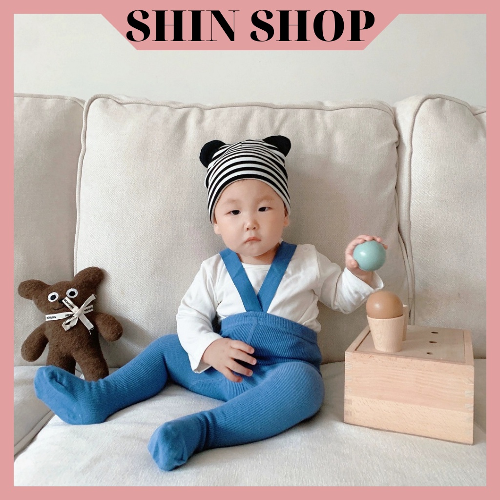 Quần tất yếm dài SHIN SHOP cho bé dài phong cách hàn quốc siêu đáng yêu- QA43