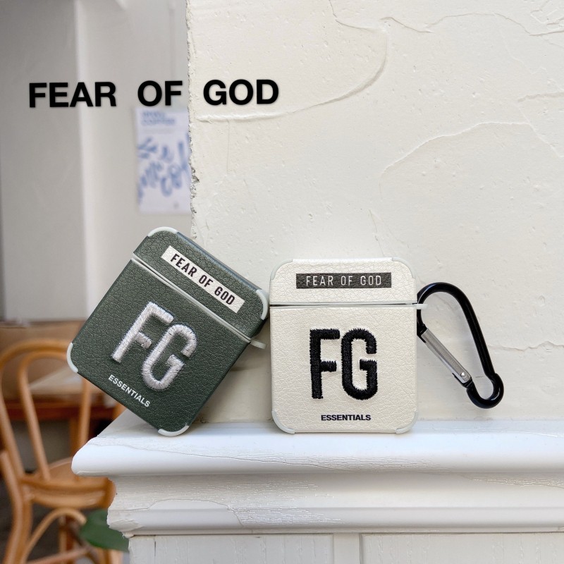 Vỏ Bảo Vệ Hộp Sạc Tai Nghe Airpods 1 / 2 / Pro Thêu Logo Fg Độc Đáo Thời Trang | BigBuy360 - bigbuy360.vn