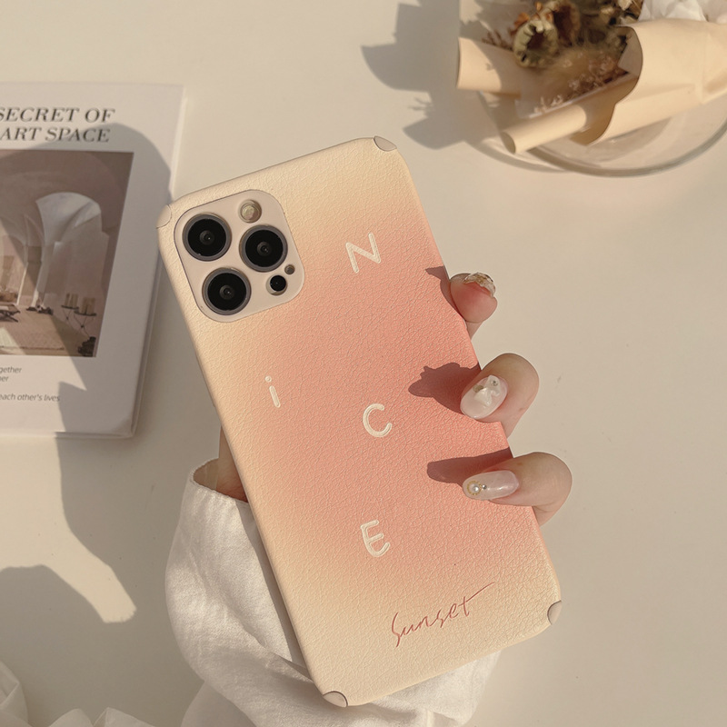 Ốp Lưng Iphone Vuông Cạnh Hình IPhone/6/6Plus/6s/6sPlus/6/7/7Plus/8/8Plus/X/Xs/Xs Max/11/11Pro/11ProMax/12/12PROMAX/12MINI/12PRO Sunset Blooming | BigBuy360 - bigbuy360.vn