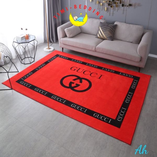 Thảm trải sàn phòng khách lông cừu sang trọng, ấm áp kích thước 1,6mx2,3m - Thảm panama– Timibedding