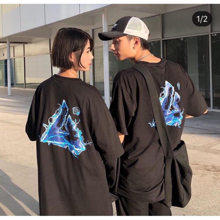 Áo Thun Nam Nữ SHOCKING In 3D Phản Quang From Rộng Hot Trend Mới Vải Mềm Mịn Giá Xưởng !