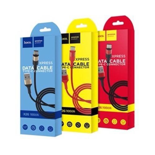 Cáp Hoco X26 Type-C -CHÍNH HÃNG Hỗ trợ sạc nhanh