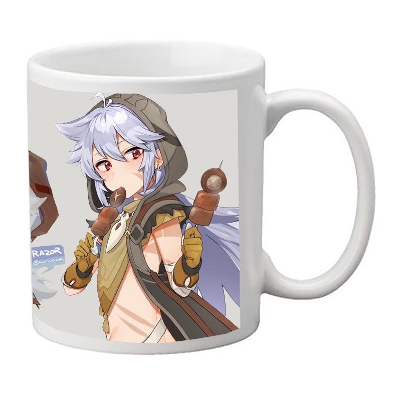 cốc razor genshin impact / cốc in hình anime genshin impact razor