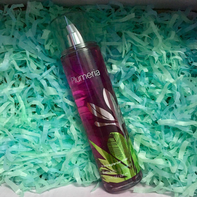 [𝐌Ẫ𝐔 𝐓𝐇Ử 𝐌𝐈𝐍𝐈 ] Xịt Thơm Bath & Body Works Fine Fragrance Mist Hương - PLUMERIA | Thế Giới Skin Care