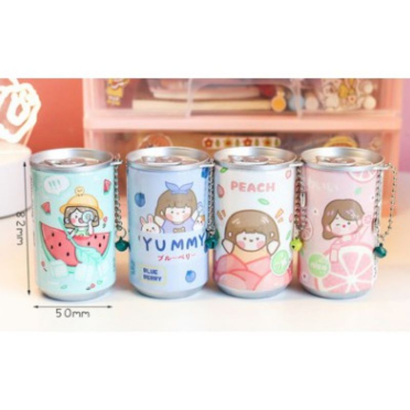Khăn giấy ướt hình lon nước hoạt hình dễ thương