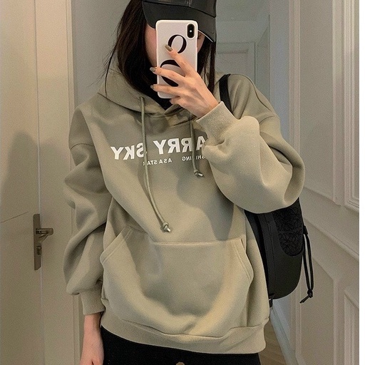 Áo nỉ hoodie sky 2 lớp dày dặn ulzzang nam nữ xuongmayanhthu269 👉  Dáng suông oversize mịn unisex