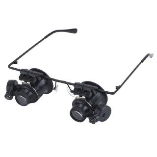 Kính Lúp Đeo Đầu Phóng Đại 20 Lần Có Đèn LED Chuyên Dụng Cho Sửa Chữa Đồng Hồ/Trang Sức