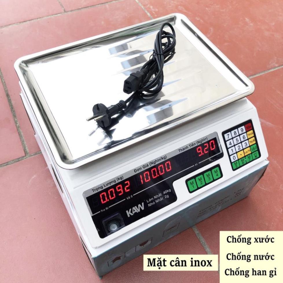 Cân Điện Tử Tính Tiền 40kg/5g Giá Rẻ  Gọn Nhẹ, Tiện Lợi Dành Cho Gia Đình