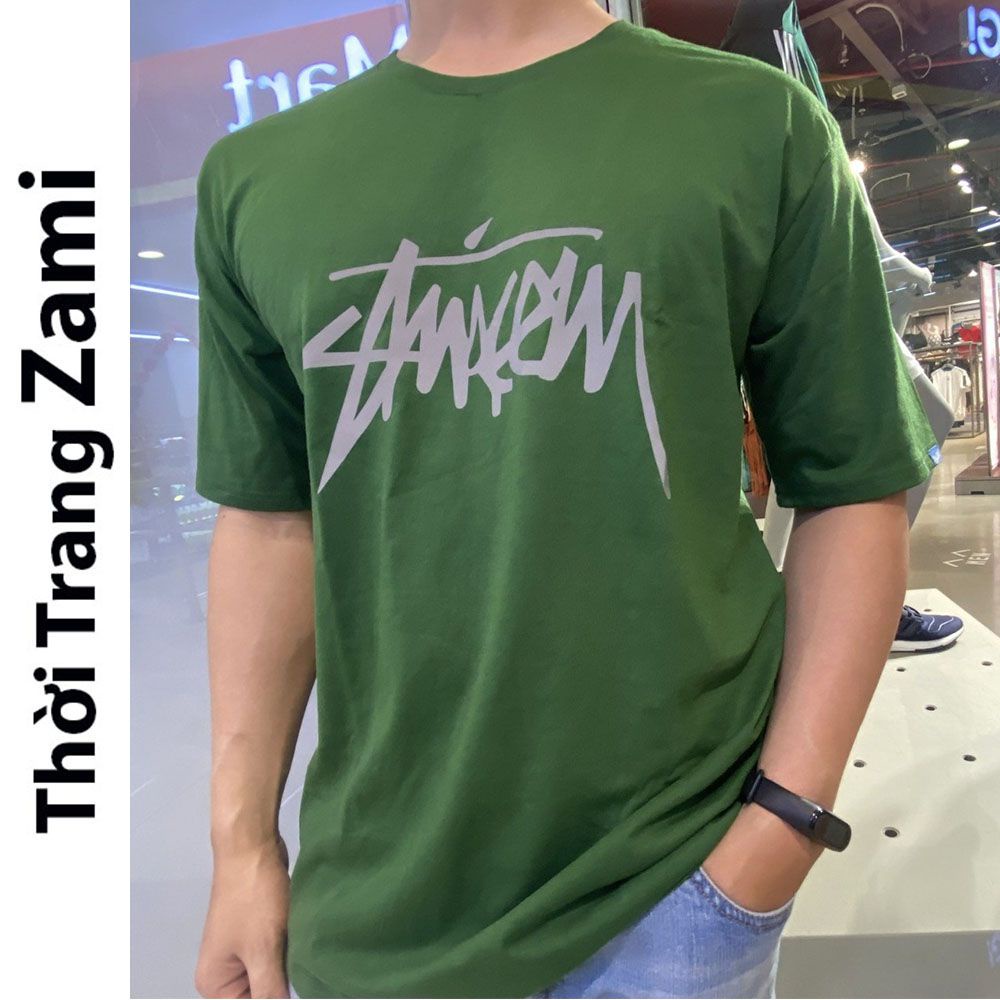 Áo Thun Form Rộng Unisex Nam Nữ Tay Lỡ In Chữ Phản Quang Cotton Oversize Giá Rẻ Chữ In Cá Tính ZT17 Zami