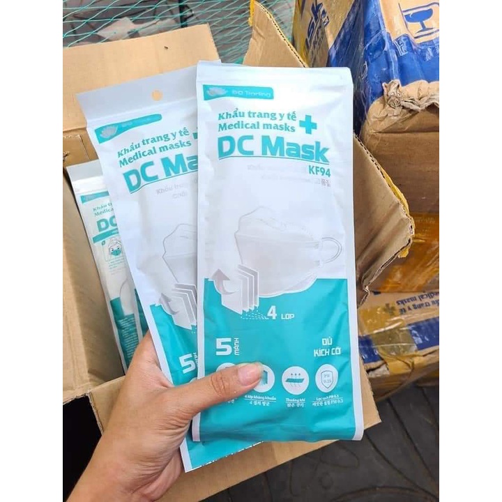 Khẩu Trang Y Tế KF49 4 Lớp Dày Dặn ( Hàng Loại 1 ) | BigBuy360 - bigbuy360.vn