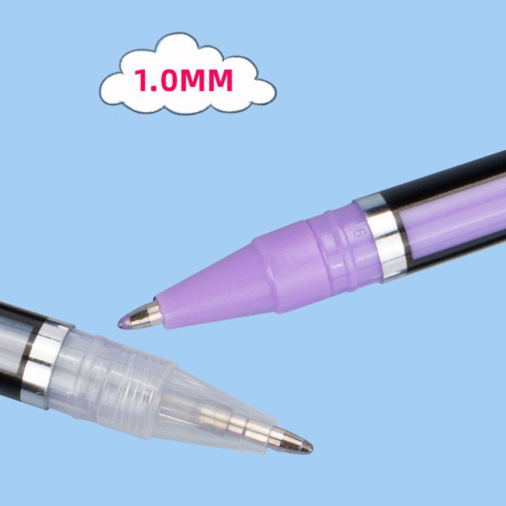 AUGUSTINE Set 12 Bút Mực Gel Nhiều Màu Sắc Dùng Trong Trường Học / Văn Phòng