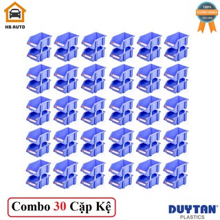 Combo 30 Kệ Dụng Cụ Nhỏ Nhựa PP Cao Cấp Duy Tân Kích Thước 12 x 18 x 8 cm được làm từ chất liệu nhựa PP chắc chắn.