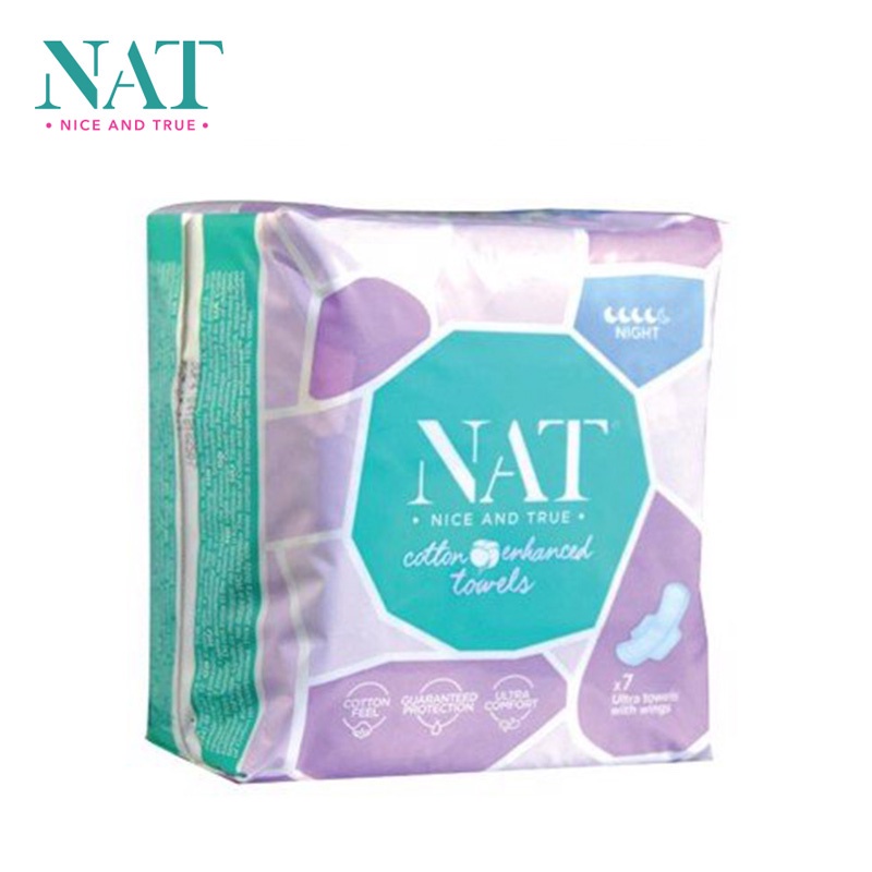 Băng vệ sinh NAT ULTRA WING NIGHT 7M(tên mới của helen harper)