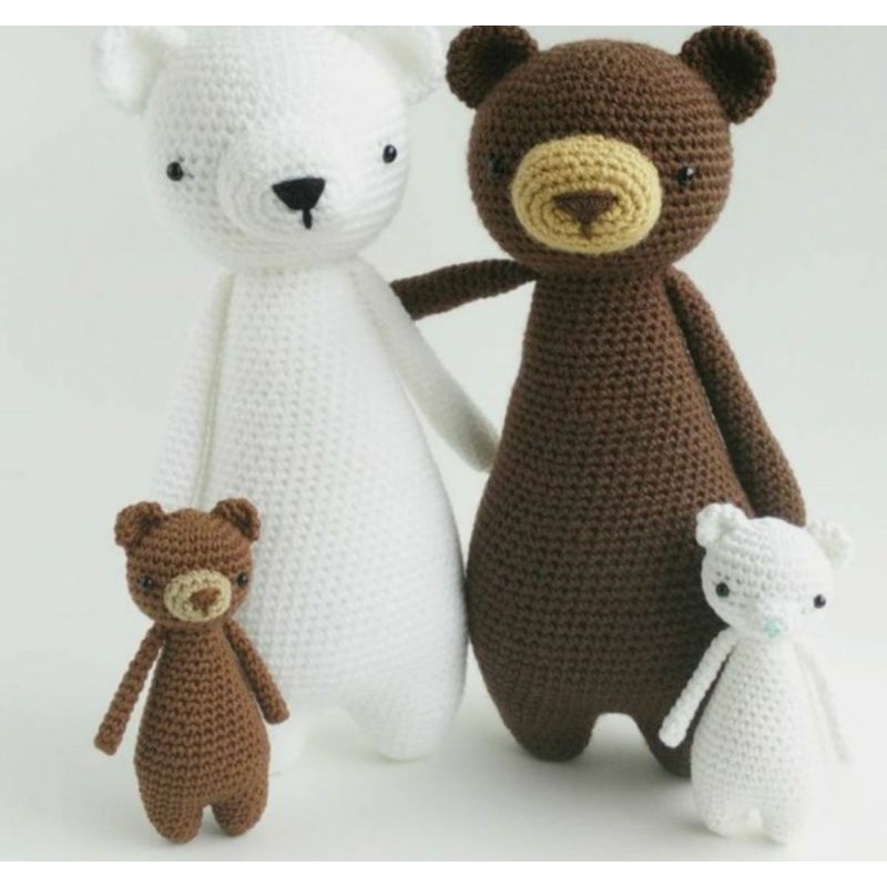 Cuộn Len Sợi To Đan Móc Hình Động Vật